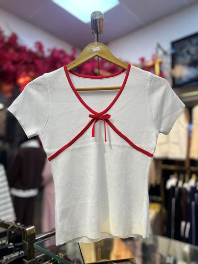 تیشرت پاپیون