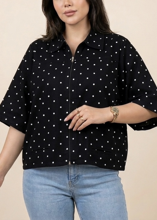 وست سیلک polka dots