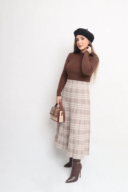 دامن بافت طرحدار